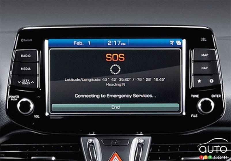 Le service SOS de Hyundai